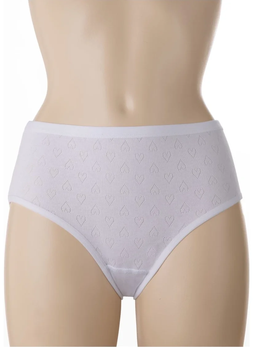 Yıldız Çamaşır Stars Laundry Stars 100% Cotton 6-Piece Heart Pattern Bato Panties Q3590