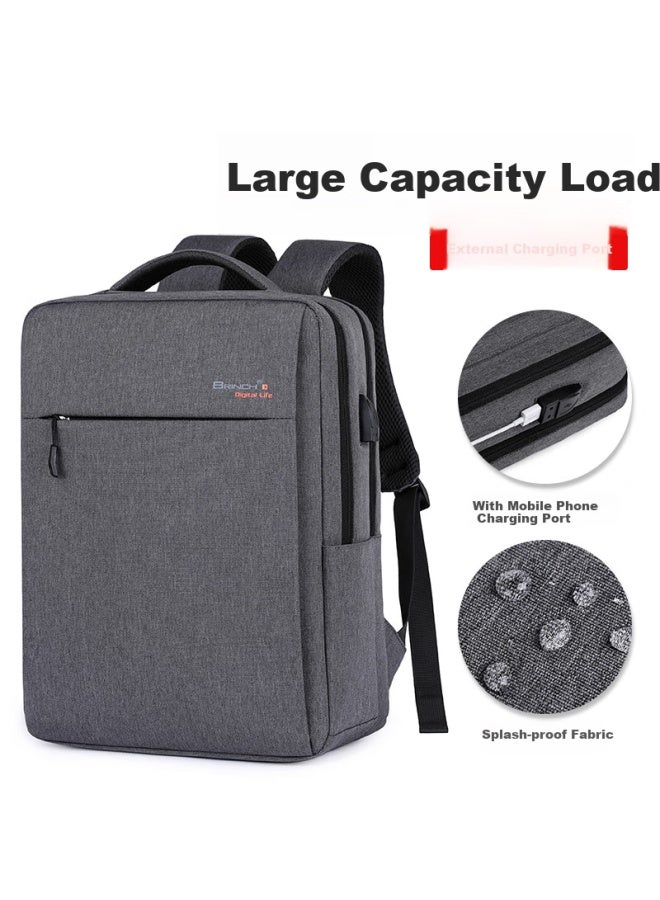 Brinch 17/17.3 Inch Large Capacity Business Commute Laptop Backpack For Xiaomi Huawei Notebook - Image 1