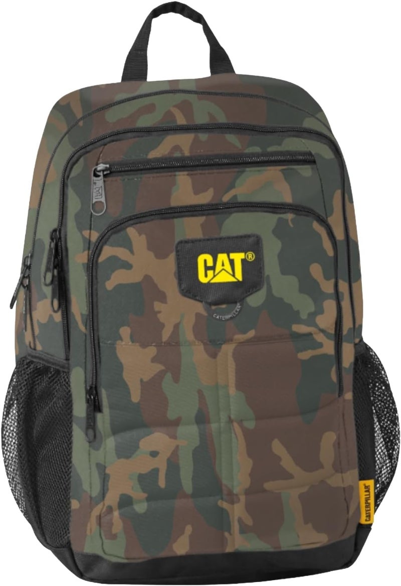 Caterpillar Black Heat Embossed Backpack - Image 1