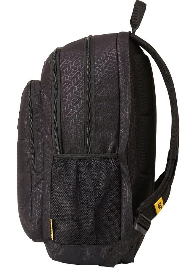 Caterpillar Black Heat Embossed Backpack - Image 3