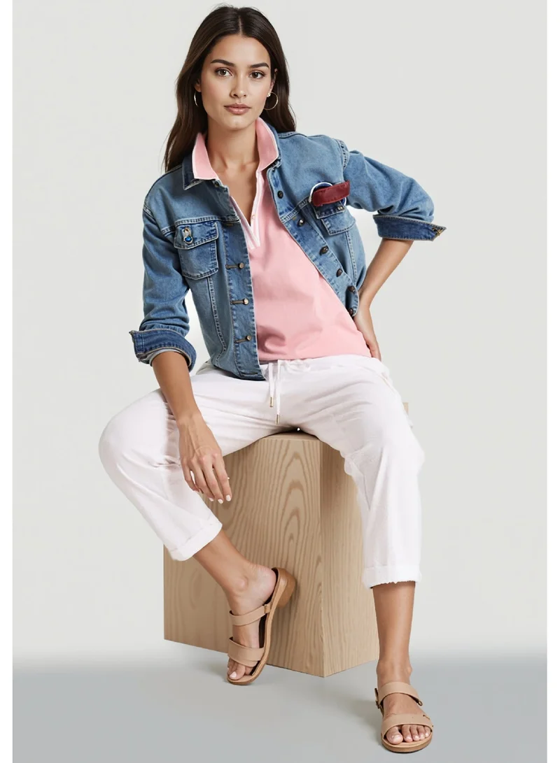 NAUTICA Basic Regular Fit Premium Cotton Logo Polo Shirt