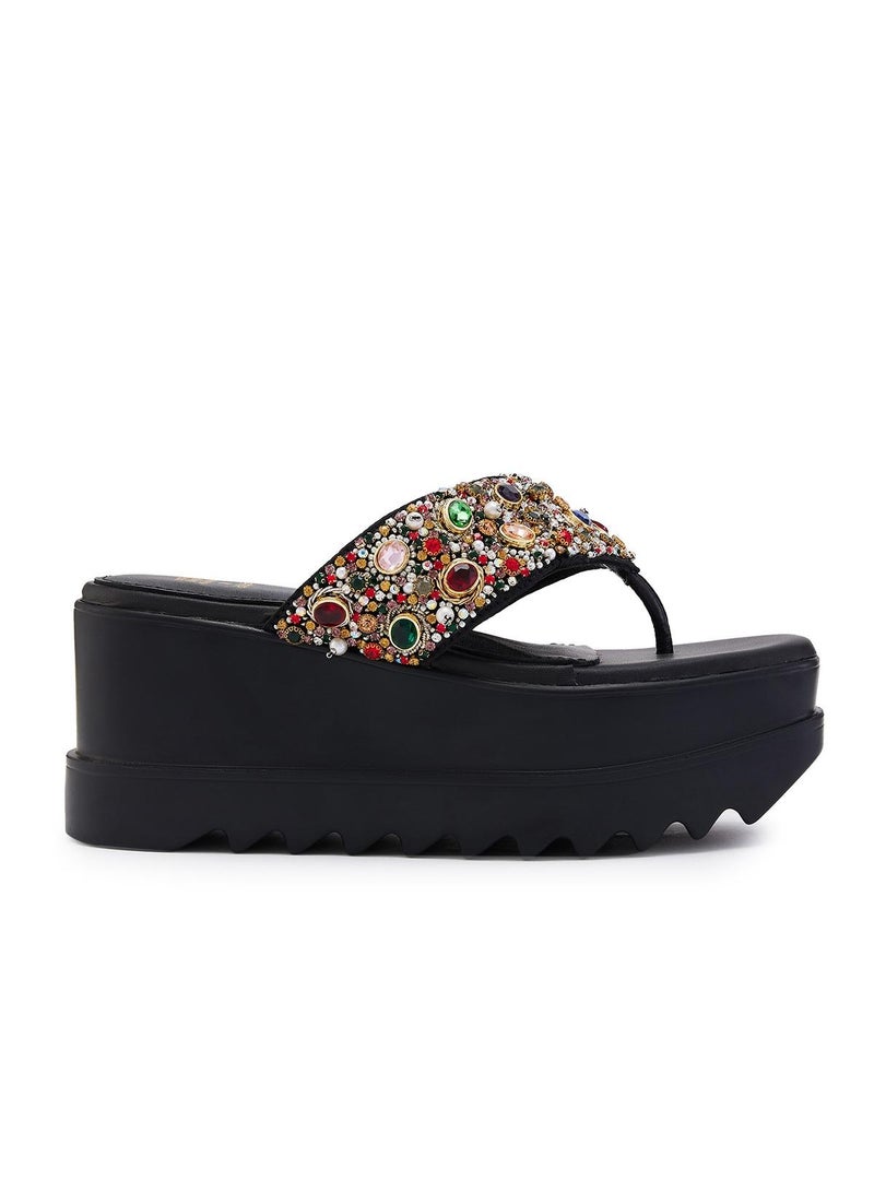 Anaar Anaar Rizzy Sandals, Womens Festive, Special Occasion and Partywear Premium Sandals  - Image 2