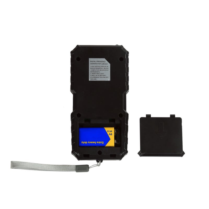 Wireless Remote Frequency Tester - Portable Black Device With LED Lighting, Infrared Induction Testing & Frequency Adjustment for Electronic Signal Testing in Low-Light Environments - Image 3