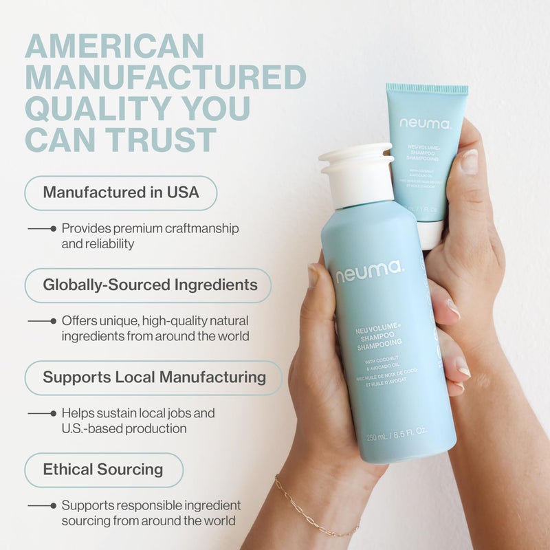 Neuma Neu Volume Conditioner 8.5 Fl. Oz. Fennel, Ylang Ylang, Patchouli, and Vanilla Scent, Moisturizing Conditioner Sulfate Free Paraben Free - Image 4