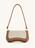 JW PEI brown canvas