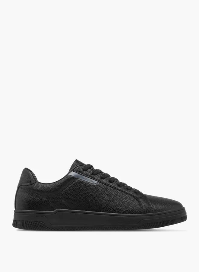 DUCHINI Men's Panelled Lace-Up Sneakers
