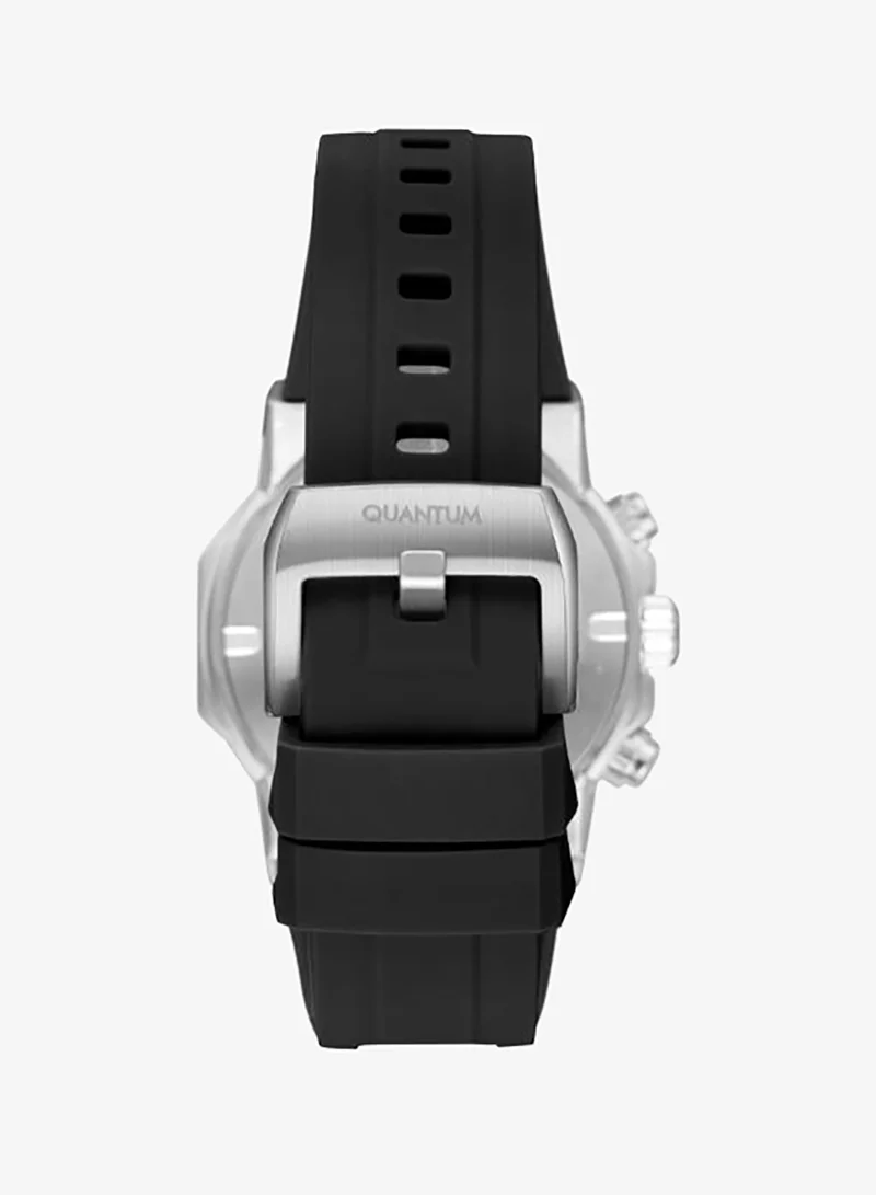 Quantum  Men's Silicone Analog Watch HNG1232.371 - 44 mm for Men | Best Price UAE