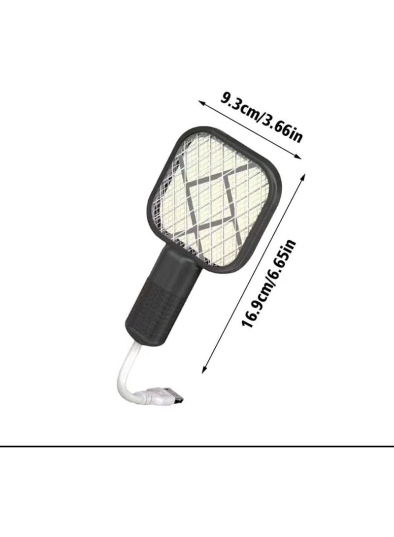 2-in-1 small mosquito zapper with a multifunctional angle, portable and rechargeable via USB. - Image 2