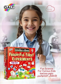 Galt Toys Frightful First Experiments Science Kit | 20 Creepy-Cool STEM Activities & 40-Page Lab Notebook | Goggles + Test Tubes + Slime & More | Hands-On Learning Fun | 26 x 7.5 x 26.7 CM | Age 6 +  - Image 4