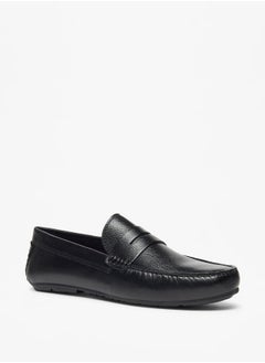 LBL by Shoexpress Men's Solid Slip-On Moccasins  - Image 1