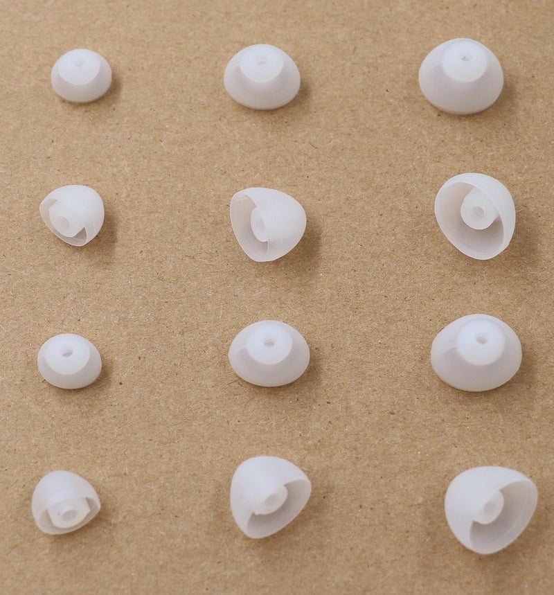 ALXCD Ear Tip for Klipsch Earphone, SML 3 Sizes 6 Pair Soft Silicone Replacement Earbud Tips, Fit for Klipsch Earphone S3 S4i A5i R6i R6m X5 X6i X11i X20i etc. [6 Pair] - Image 5