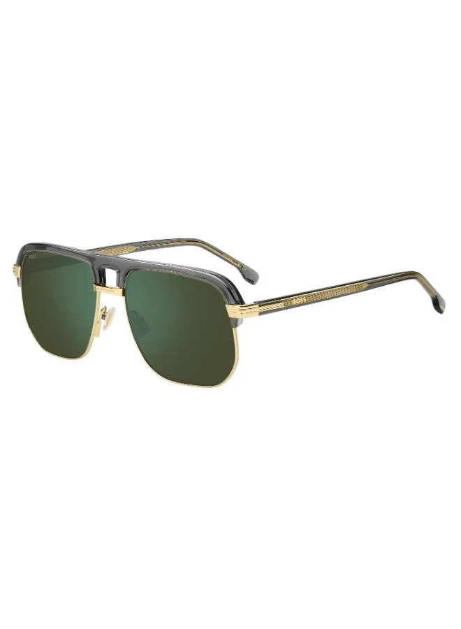 HUGO BOSS Square Double Bridge Sunglasses Frames