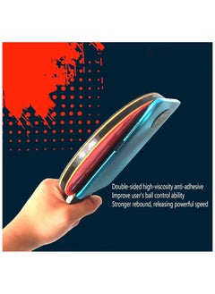 Rightsure Table Tennis Paddle Set,Portable Table Tennis Set with Retractable Net,2 Rackets,3 Balls,1 Pair of Wrist Gloves and Carry Bag  - Image 4