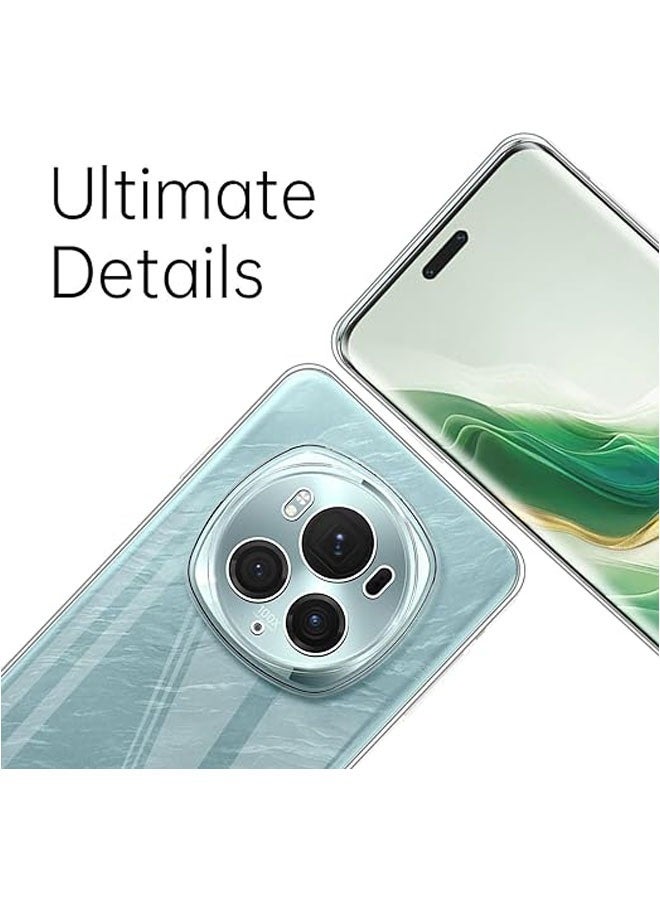 Honor Magic 6 Pro 5G + Screen Protector, Ultra-Thin Soft TPU Bumper Clear Scratch Resistant Case, Honor Magic 6 Pro Lightweight Shockproof Phone Case - Image 4