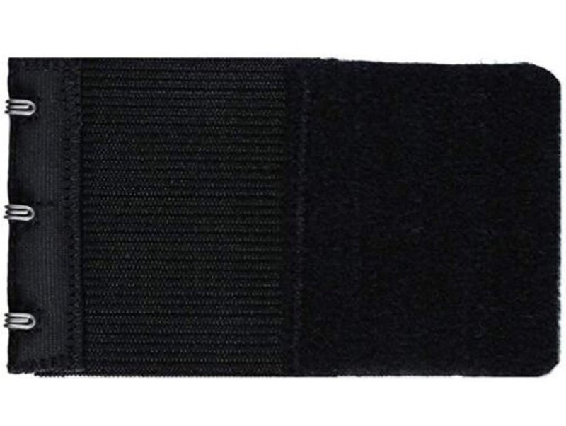 KTOBTEL 3 Rows 3 Hooks Bra Extender Elastic Bra Band Hook Strap Extensions, Pack of 4 (Black) - Image 5