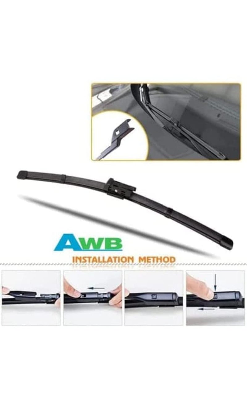 AWB® Front Wiper Blade for Audi A3(2014-2019 Model), Size-26"18" - Image 5