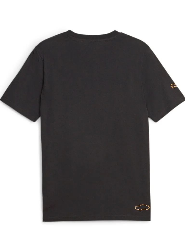 Porsche  PORSCHE Men's PL Graphic Turbo Car T-Shirt in Black for Men | Best Price UAE