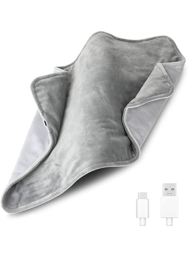 Portable USB Heating Pad – Soft Washable Fabric with Safe Temperature Control, 5V Power for Back, Neck, Hands & Pets - Image 1