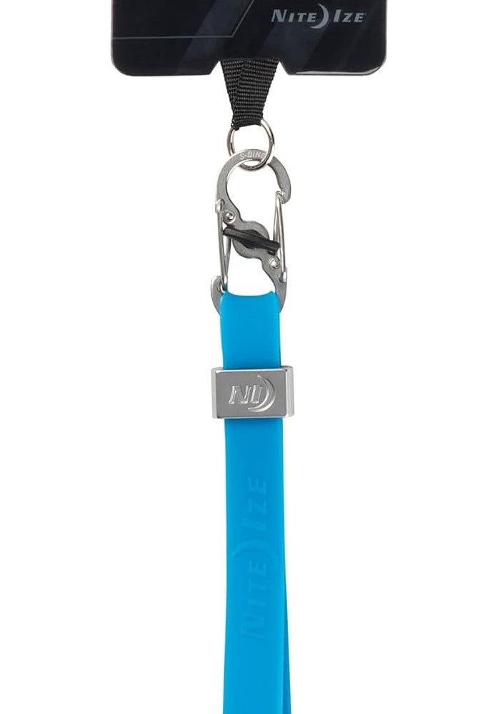 Nite Ize Hitch Phone Anchor + Stretch Strap - Adjustable Lanyard for Phone and Small Essentials, Blue - Image 2