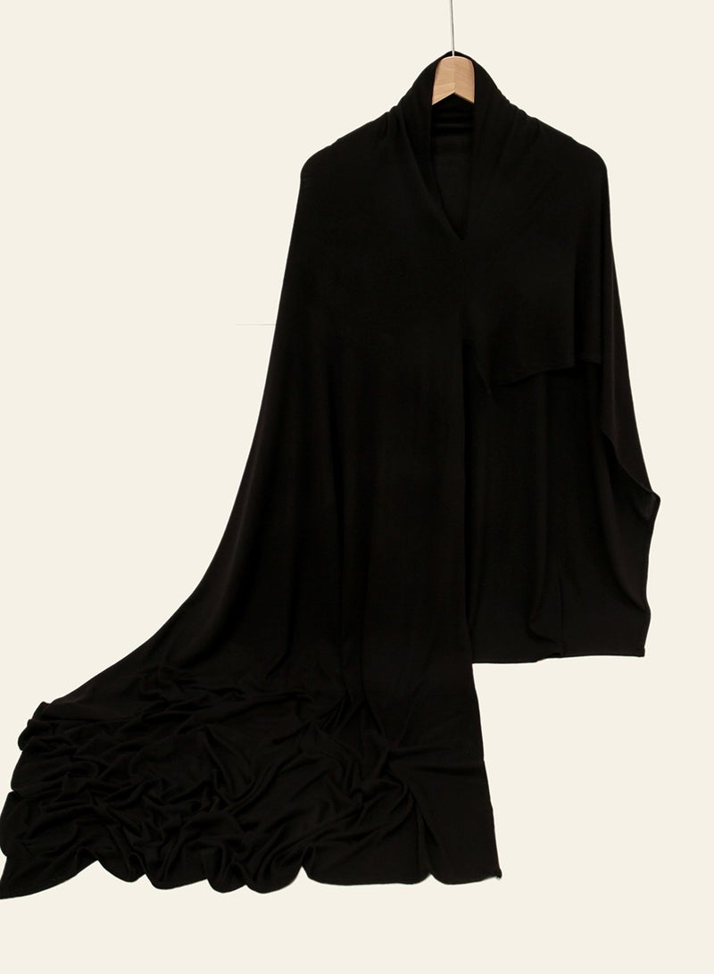 Jersey Cotton Scarf Elastic Scarf Muslim Instant Hijab Mercerized Cotton Shawl Women Soft Jersey Scarf  - Image 5