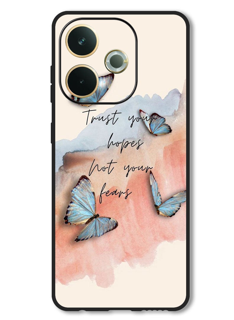 Theodor Case Compatible with Oppo A5 Pro Protection Shockproof Bumper Cover Trust hopes - Image 1
