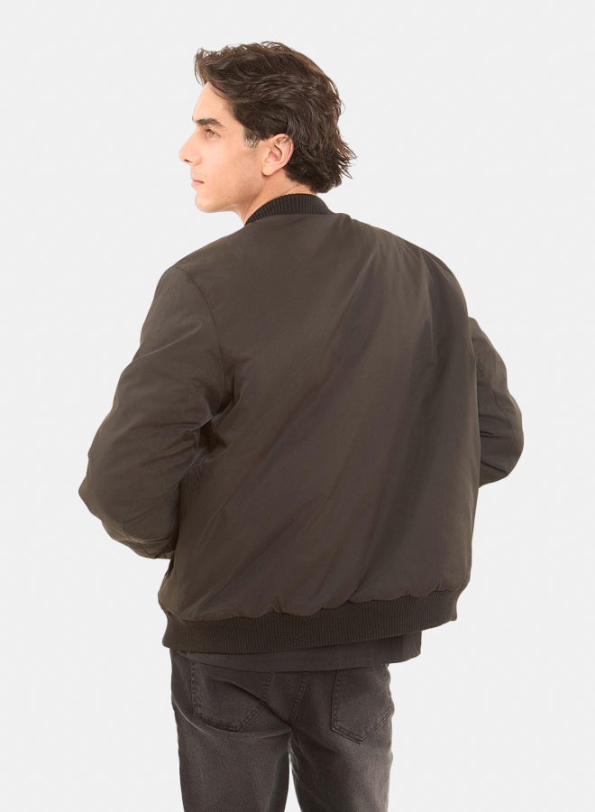 Premoda Permoda Men Bomber Jacket Black - Image 5