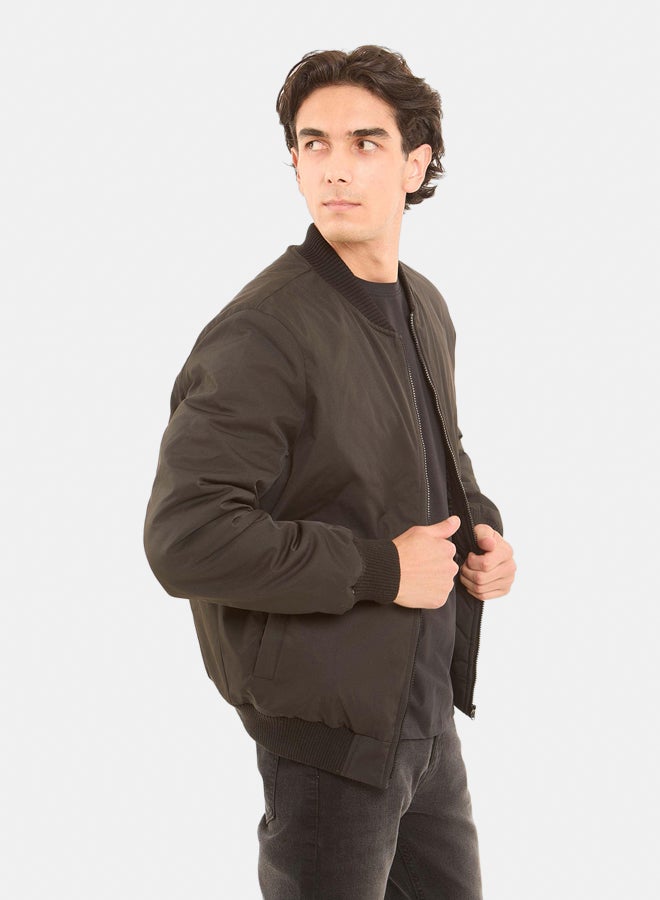Premoda Permoda Men Bomber Jacket Black - Image 4
