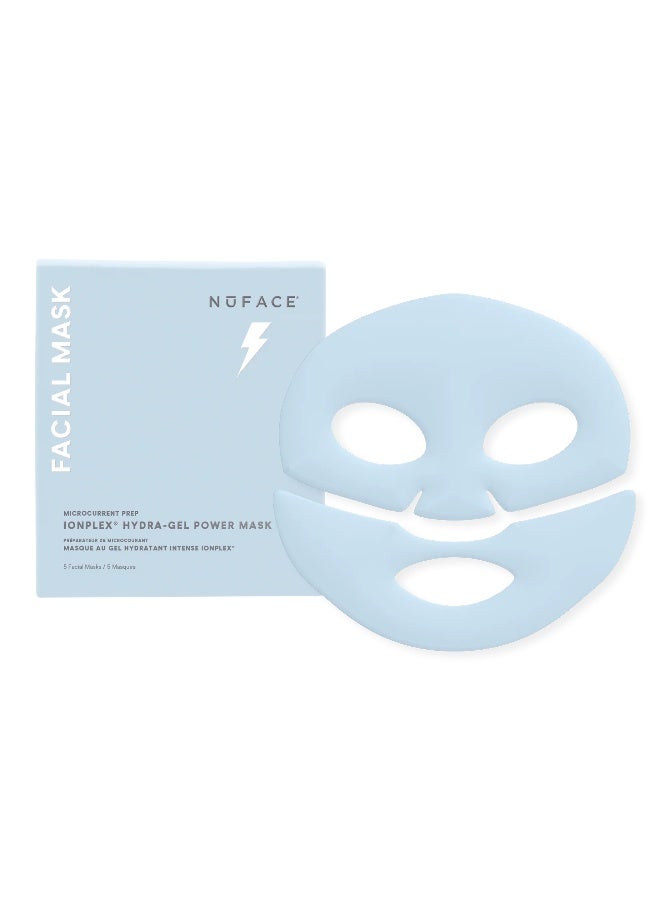 Nuface IonPlex Hydra-Gel Power Mask 5pk - Image 1