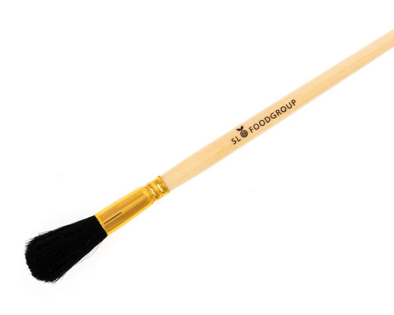 Slofoodgroup Gilding Brush, Gold Duster Brush Round Oval (Size 2) - Image 3