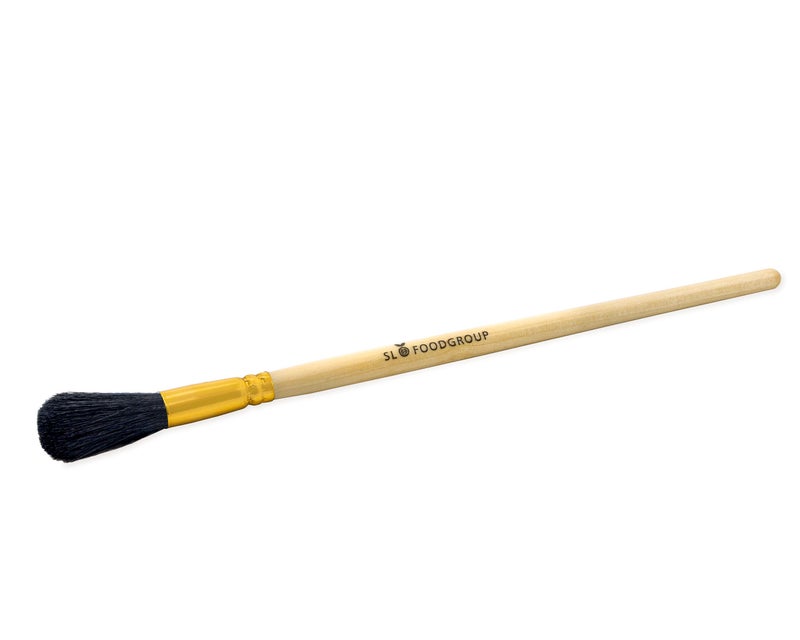 Slofoodgroup Gilding Brush, Gold Duster Brush Round Oval (Size 2) - Image 2