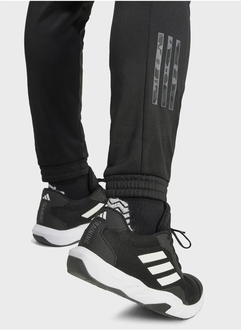 Adidas Camo Pant Black Training Pants XS