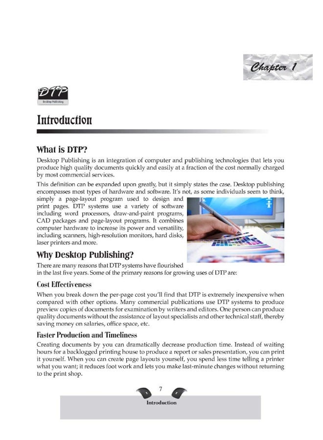 Basics Of Designing - Desktop Publishing: With Step-by-step Instructions, Screenshots, Colour Pages & Cd Script - Image 2