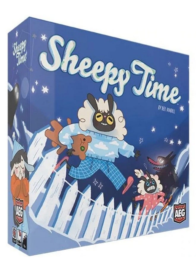 Alderac Entertainment Group - AEG Sheepy Time | Play as Sheep Jumping the Fence in Dreamland, avoid Nightmares | Interactive Push Your Luck Family Game | 1-4 Players | Ages 10+ - Image 1