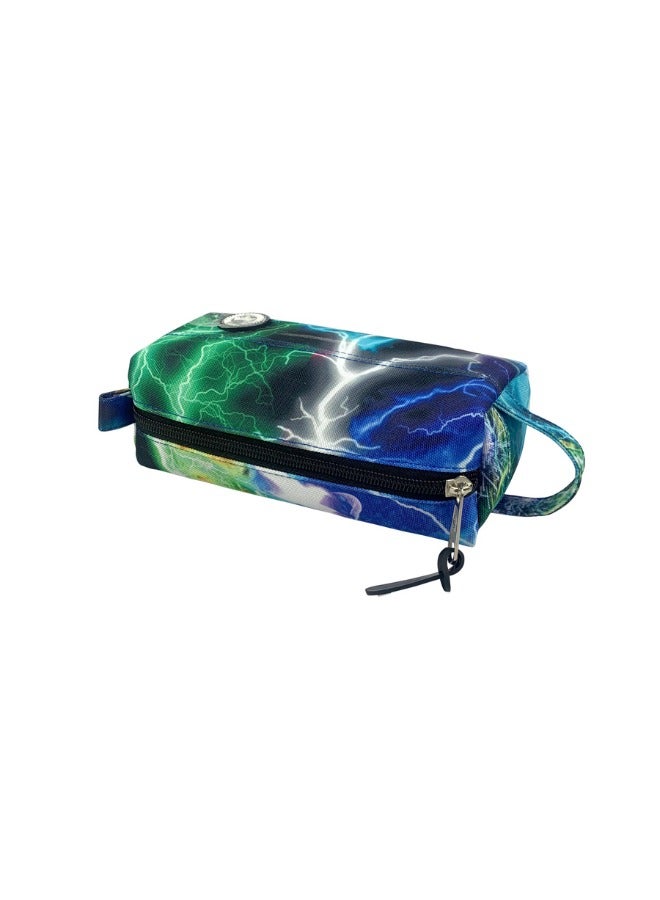 JUST HYPE Original Pencil Pouch - Multi Lightning Storm - Image 5