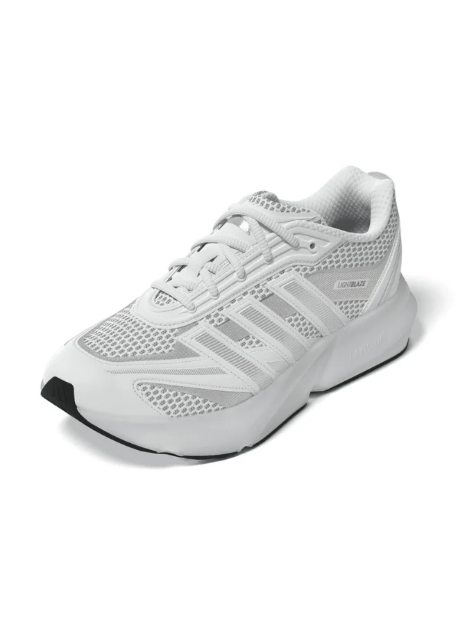 Adidas Lightblaze Glow W White Sportswear Shoes For Women