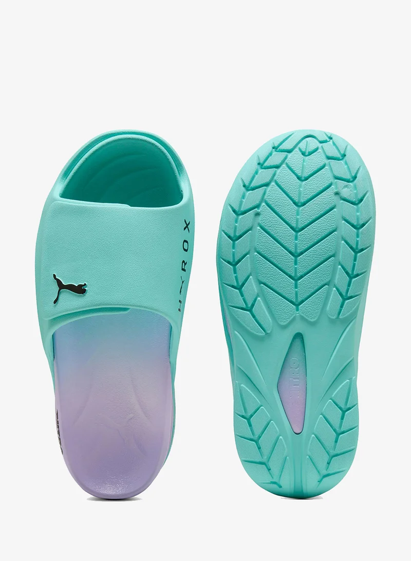 Puma Intense Mint-Light Lavender-PUMA Black Nitrocat Slide V Hyrox  | Best Price UAE