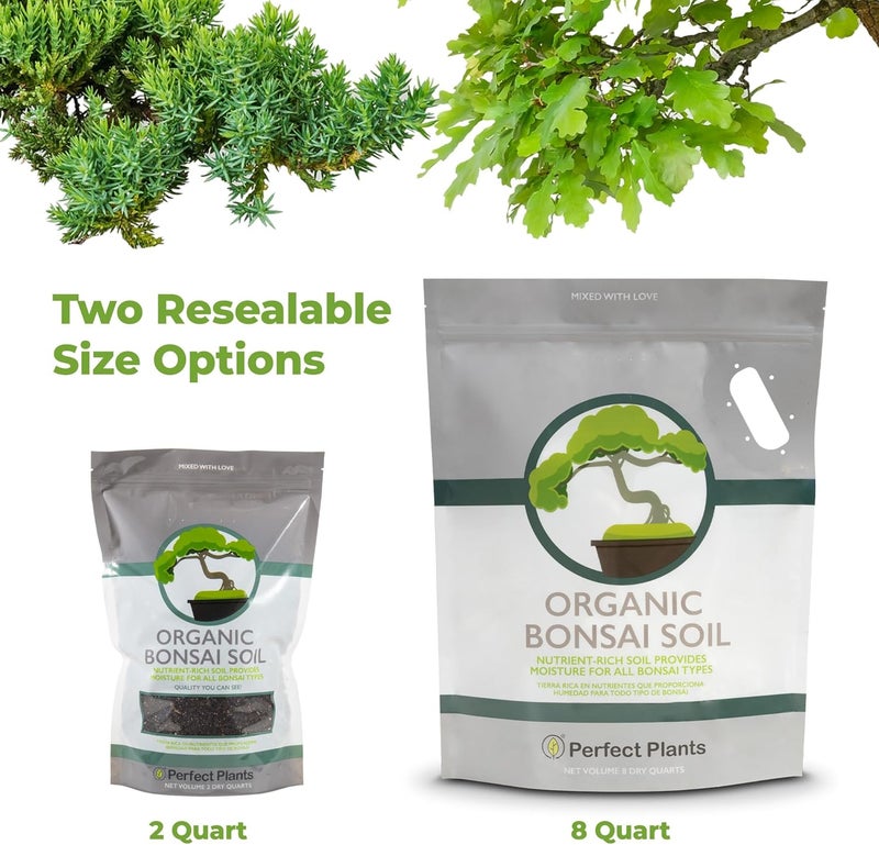 PERFECT PLANTS Bonsai Soil by - 8qts. Premium All-Purpose Mix | Perfect for Several Bonsai Tree Plants | Made in Small Batches in The USA - Image 4