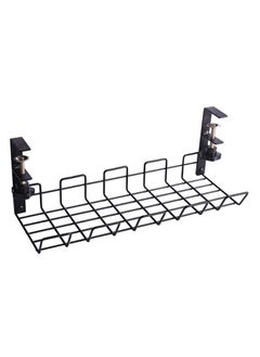 PYEBE A Sturdy Metal Wire And Cable Management Tray Basket And Cable Sorting Rack Without Drilling Holes Under The Office Desk, Suitable For Offices And Homes  - Image 1