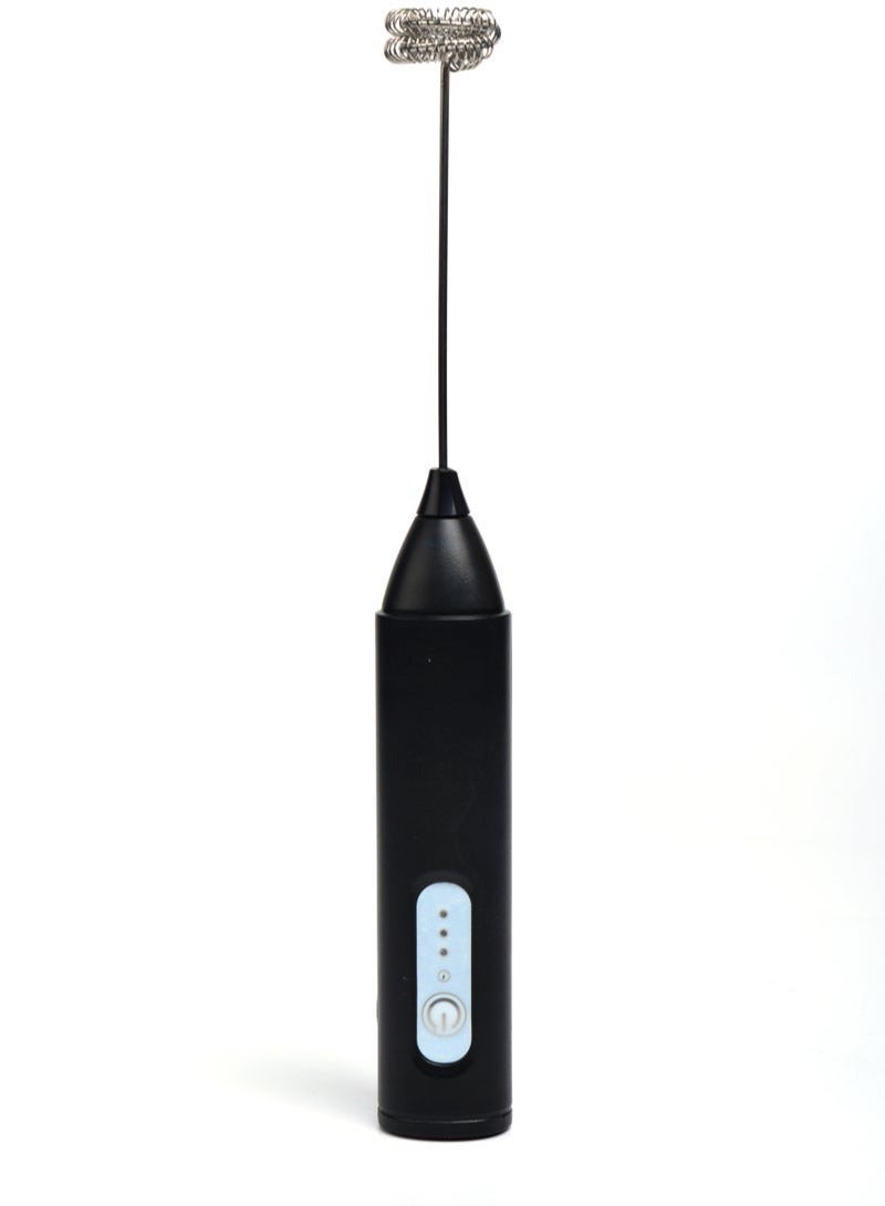 HAVEN Rechargeable Milk Frother with Stainless Steel Rod & ABS Body | 3-Speed - Light/Mid/Strong, Type-C Charging, Silent Operation, Indicator Light | Ideal for Coffee, Latte, Cappuccino, and Hot Chocolate - Image 2