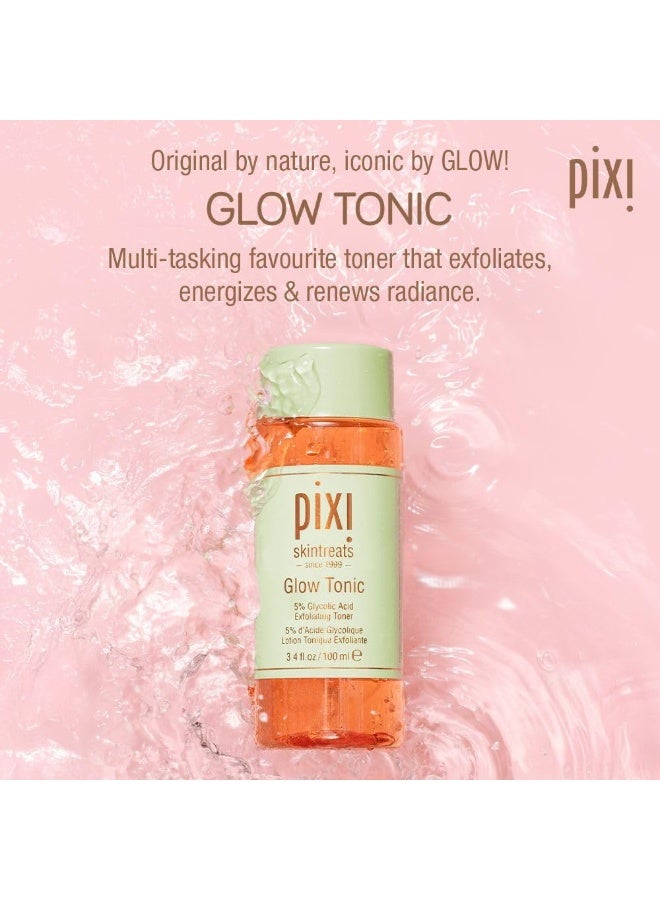 Pixie Pixi Glow Tonic Toner with Aloe Vera and Ginseng Extract, 250ml - Image 4