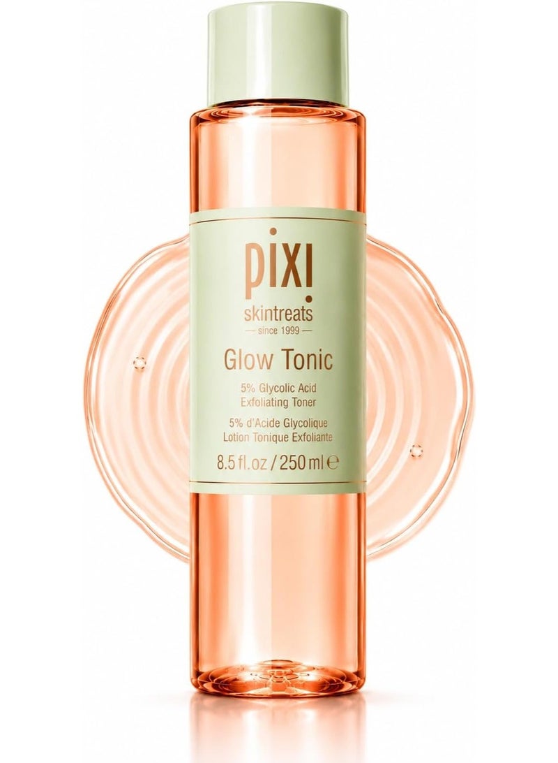 Pixie Pixi Glow Tonic Toner with Aloe Vera and Ginseng Extract, 250ml - Image 1