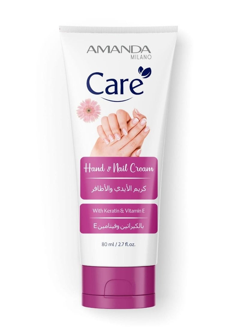 Amanda Milano 2 Pieces Care Hand & Nails Cream 2X80ML  - Image 2