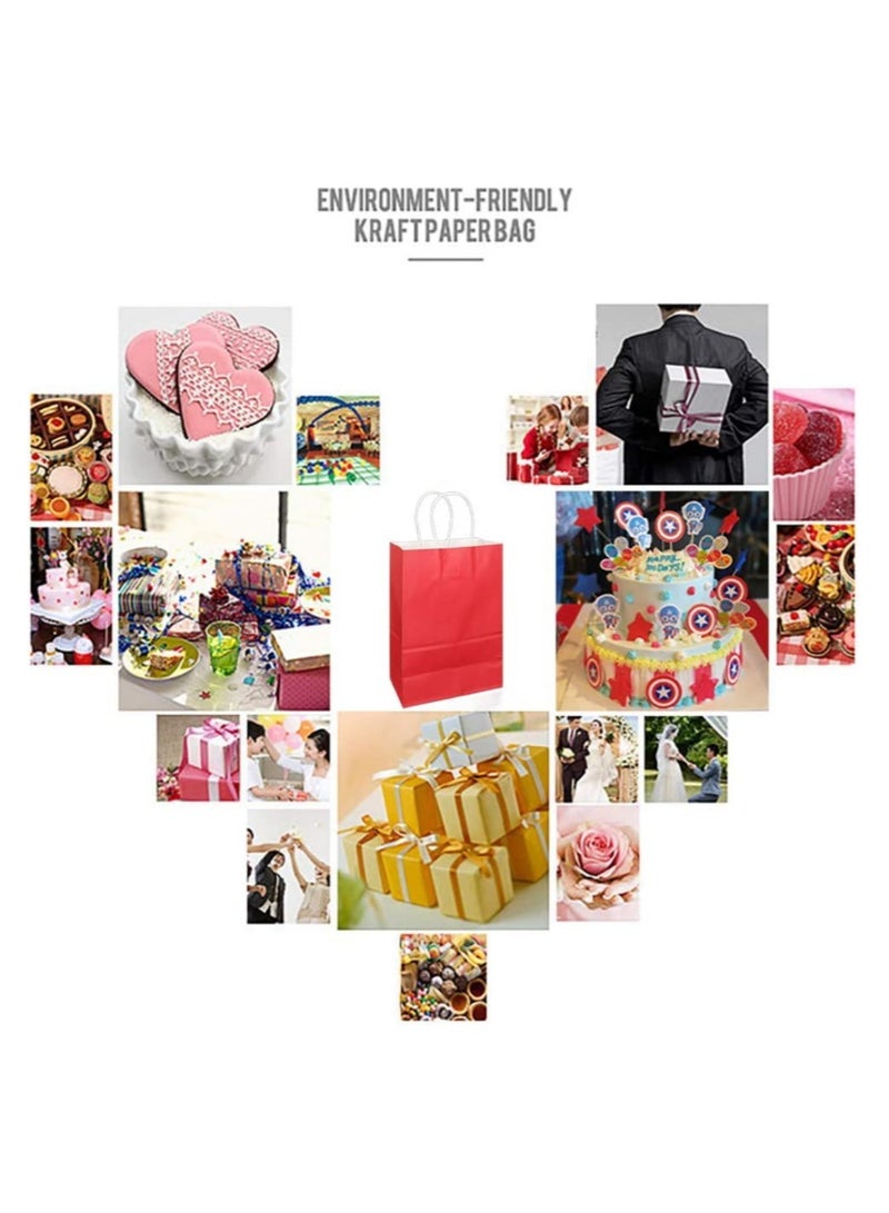 Cool Baby 12 PCS/Bag Medium Gift Bags  with Handles for Party Favors - Image 3