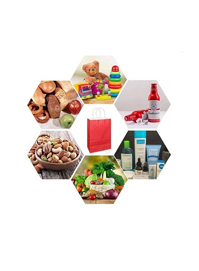 Cool Baby 12 PCS/Bag Medium Gift Bags  with Handles for Party Favors - Image 2