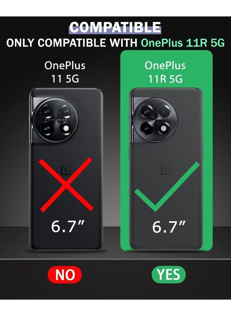 OnePlus 11R Soft Clear Cover Flexible TPU Case Bumper Protection Case for 1 + 11R - Image 2