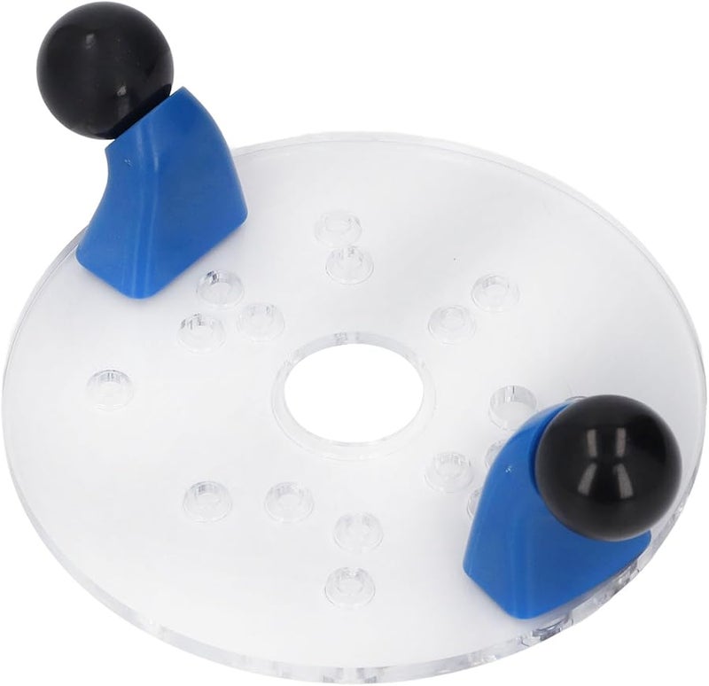 Universal Router Base Plate Portable Clear PVC with Predrilled Holes for Accurate Woodworking Cutting and Smooth Finish - Image 4