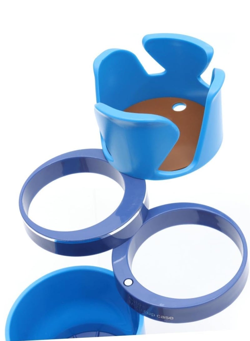 راكسوم حامل أكواب سيارة متعدد الوظائف قابل للدوران 360 درجة وحامل زجاجات المياه للسيارة ومنظم ملحقات السيارات - Image 2