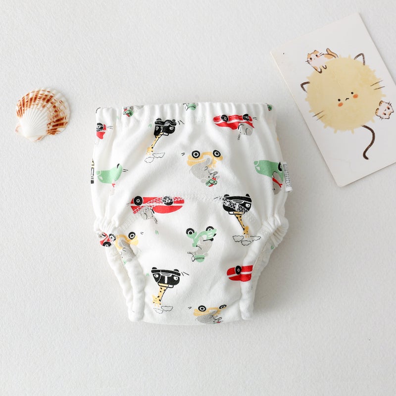 New Cotton Baby Training Pants Waterproof Breathable Animal Car 