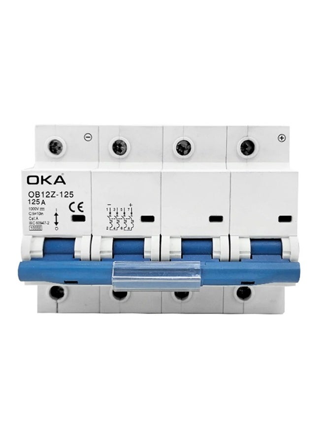 OKA OKA 4way Electrical Circuit Breaker 125A–500V /Model OB12Z-125  - Image 1