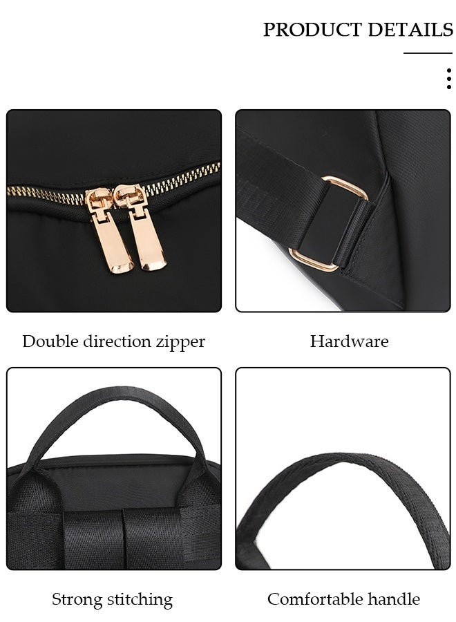 DUNISO 2 in 1 Women's Backpack Chest Pack Fashionable Travel Backpack for Women Large Capacity School Backpack Detachable Shoulder Bag For College Girls Students - Image 2